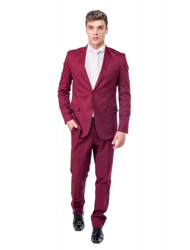 Terno Slim Vermelho
