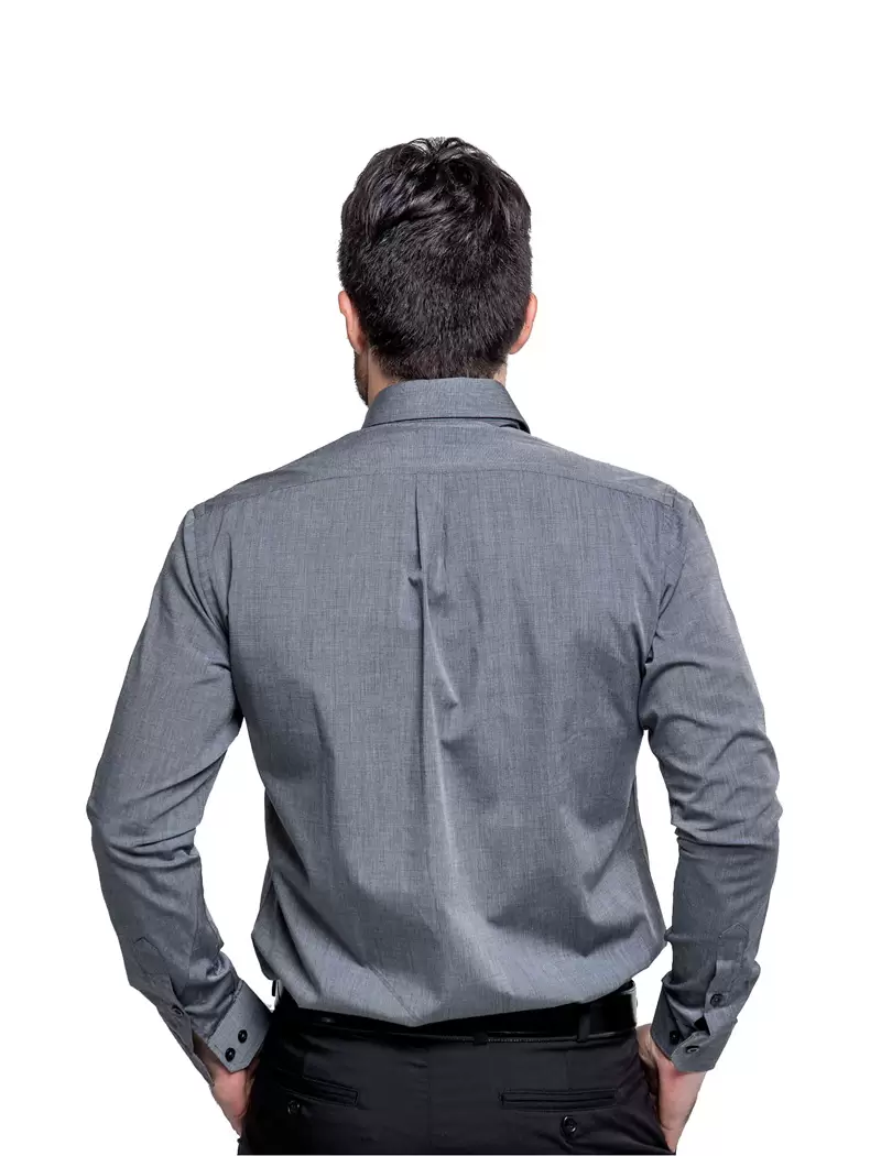 Camisa Social Cinza