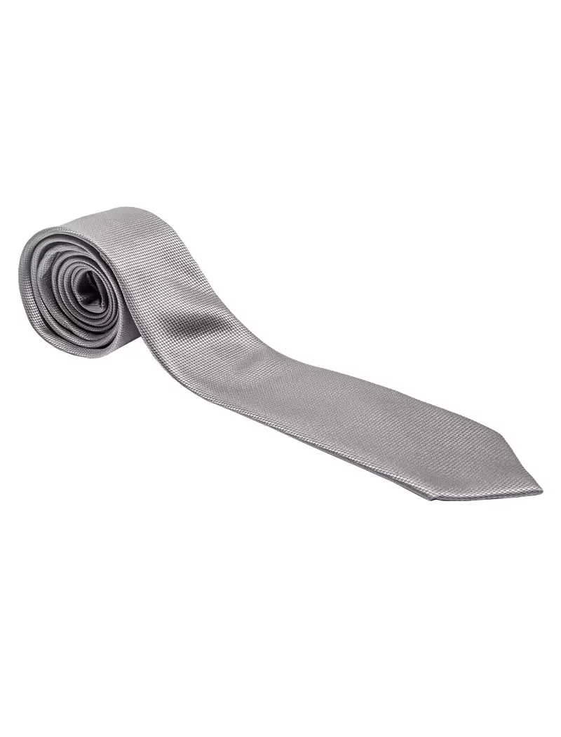 Gravata Slim Cinza Grafite