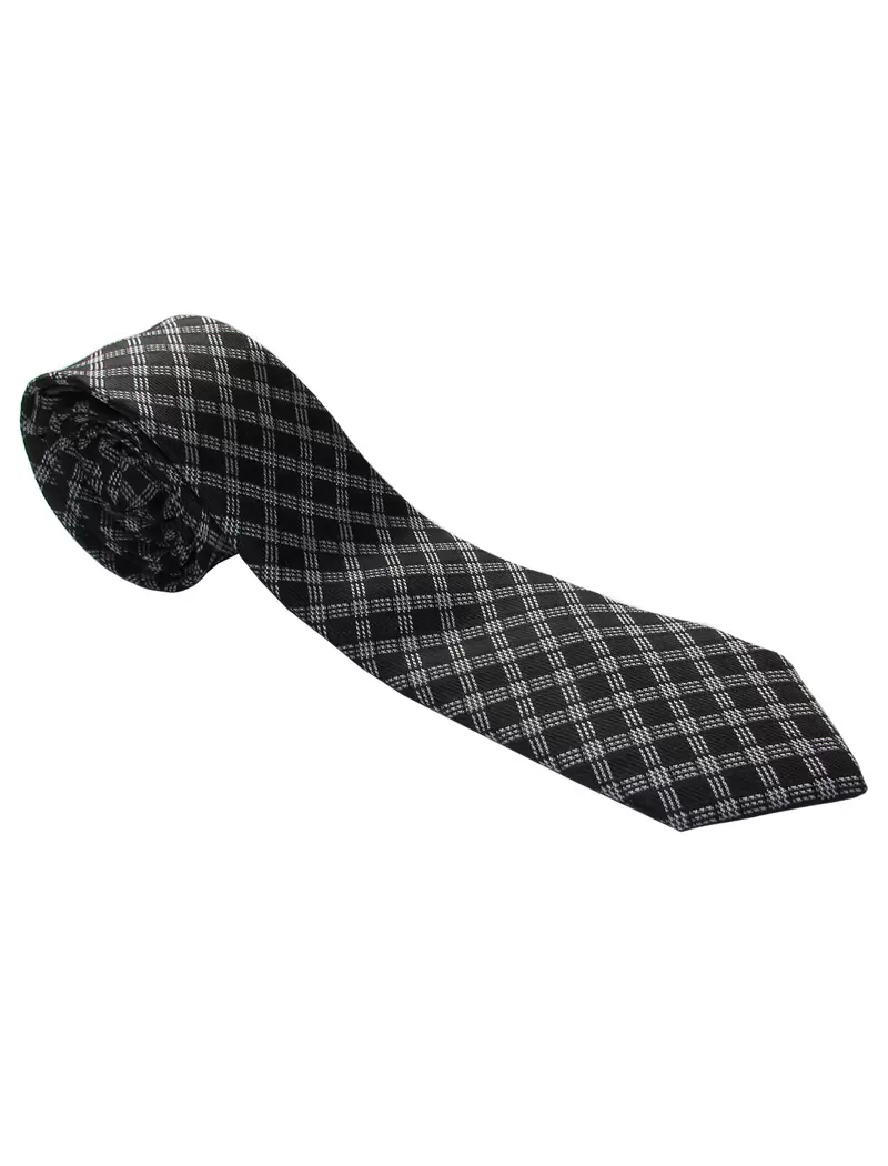 Gravata Slim Prata