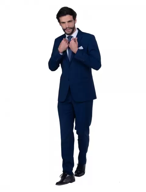 Terno Slim Azul Marinho Fit