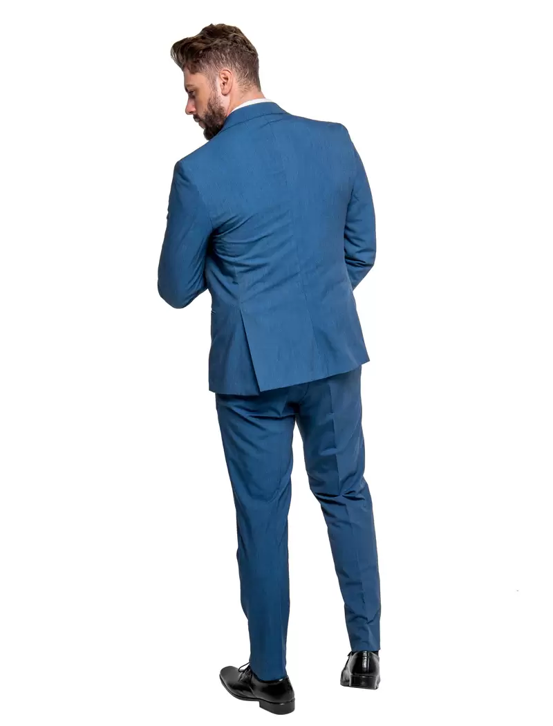 Terno Slim Azul Royal
