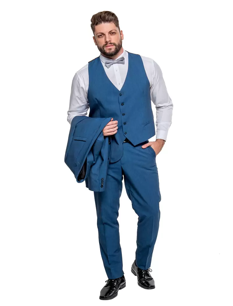 Terno Slim Azul Royal