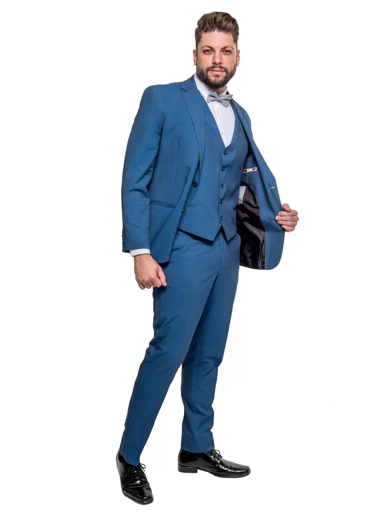 Terno Slim Azul Royal