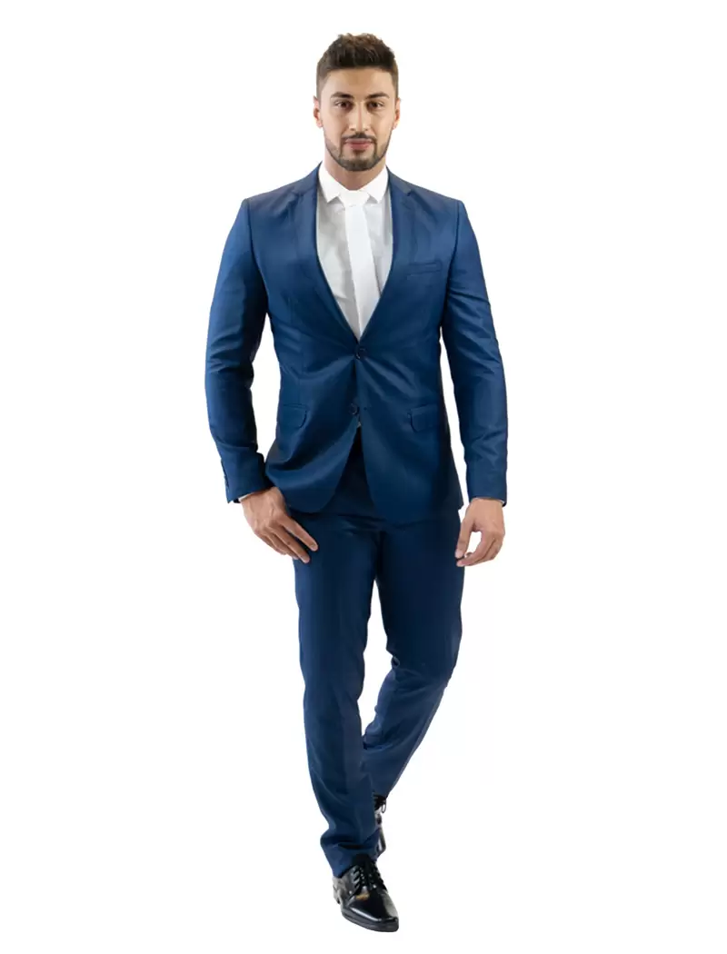 Terno Slim Azul Royal Premium