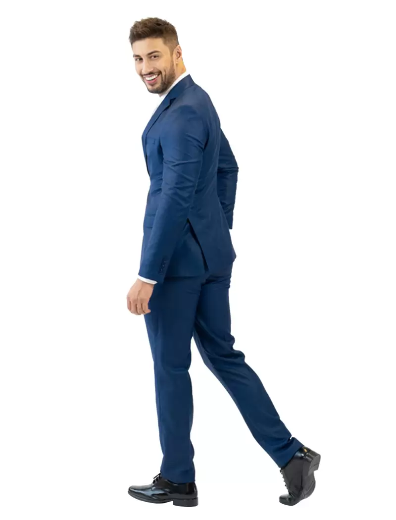 Terno Slim Azul Royal Premium