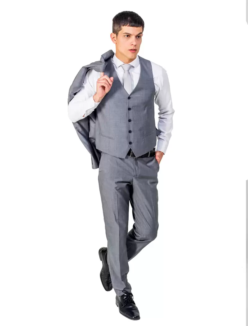 Terno Slim Cinza