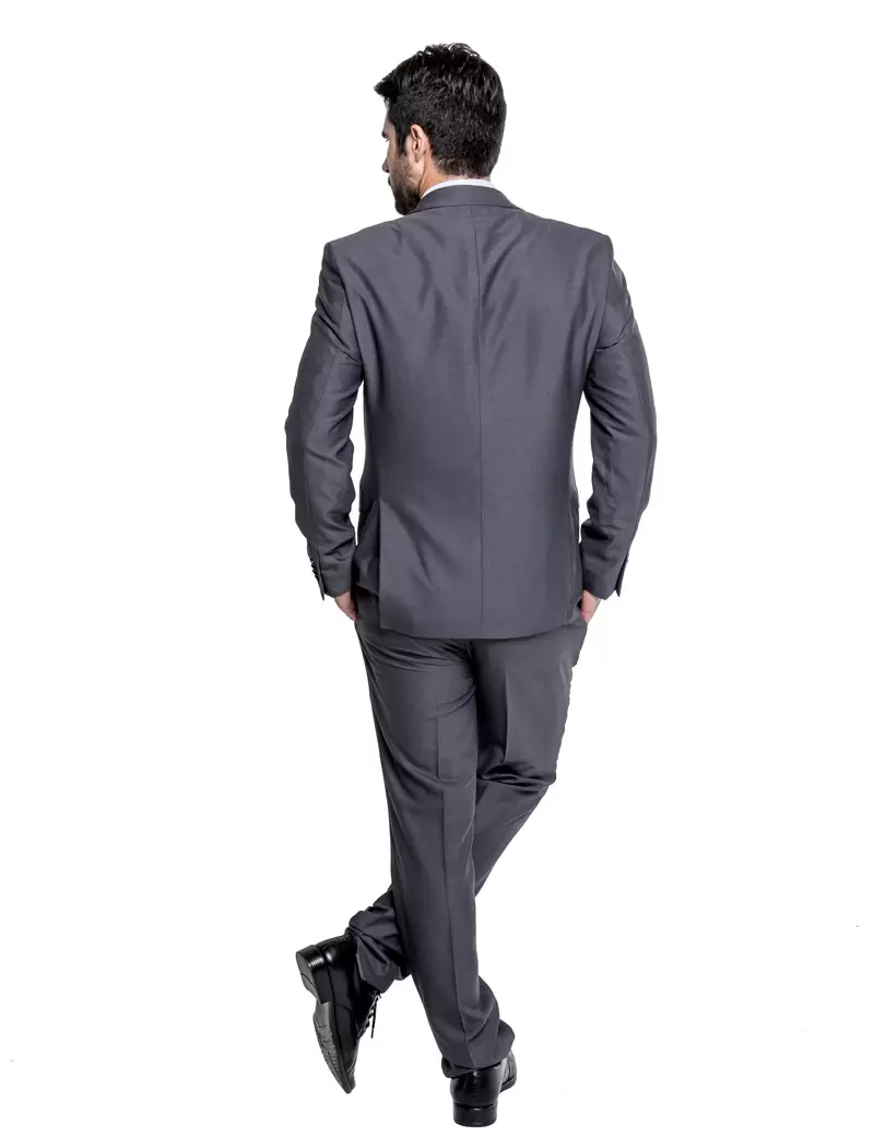 Terno Slim Cinza Chumbo