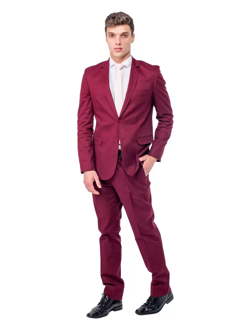 Terno Slim Vermelho