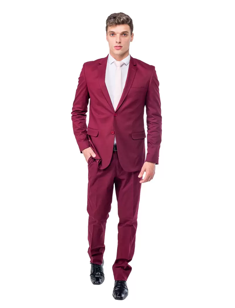 Terno Slim Vermelho