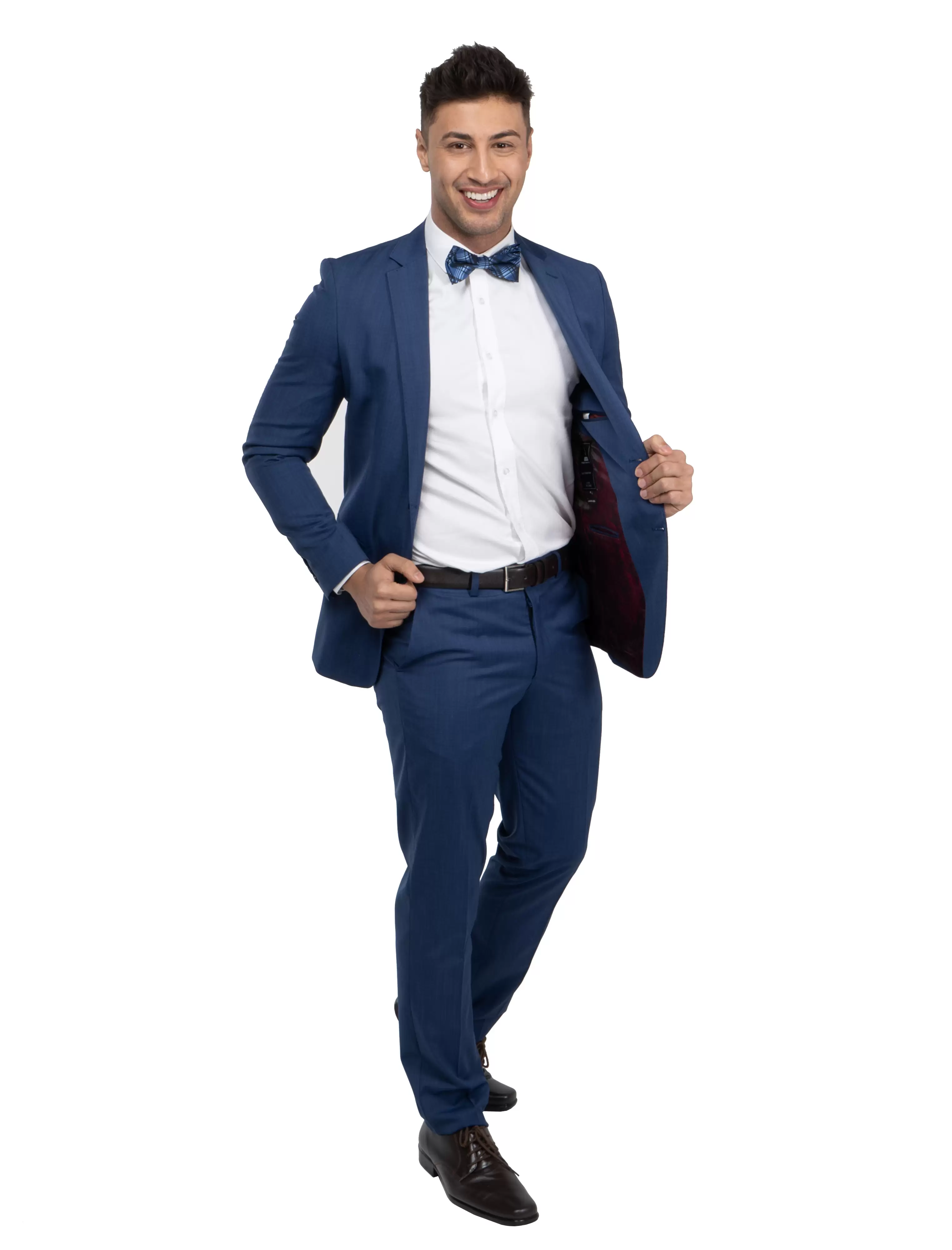 Terno Super Slim Azul Royal