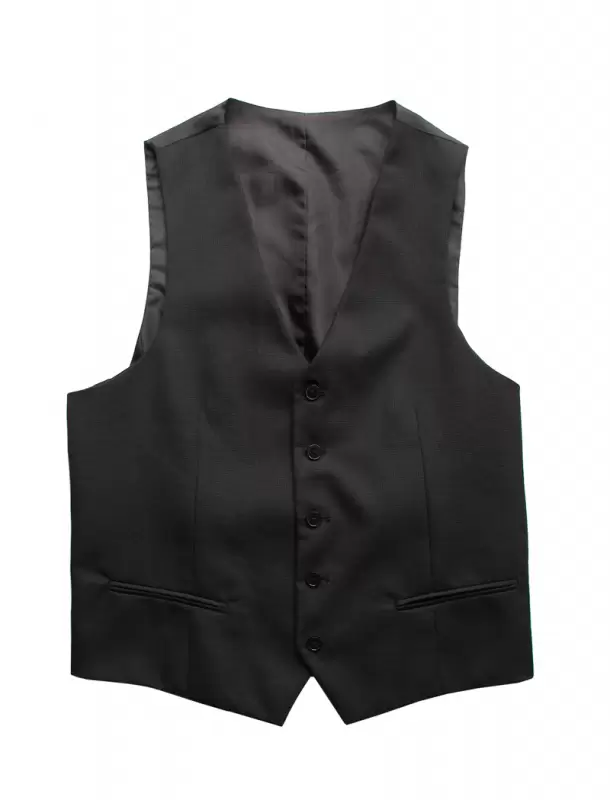 Colete Preto Textura