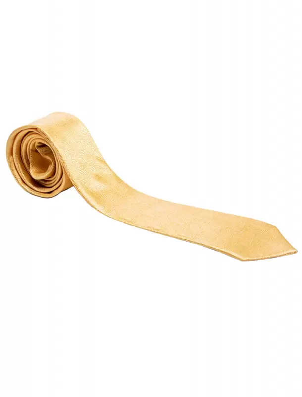 Gravata Slim Amarela