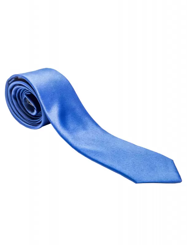 Gravata Slim Azul Royal