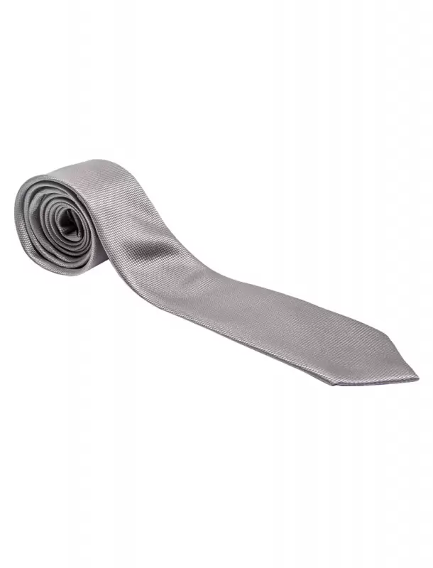Gravata Slim Cinza Grafite