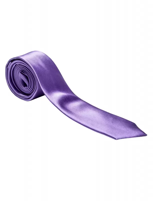 Gravata Slim Roxa